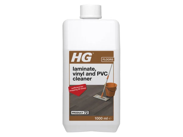 HG Laminate, Vinyl & PVC Cleaner (Product 72) 1 litre – – Now available at MTN Shop UK.