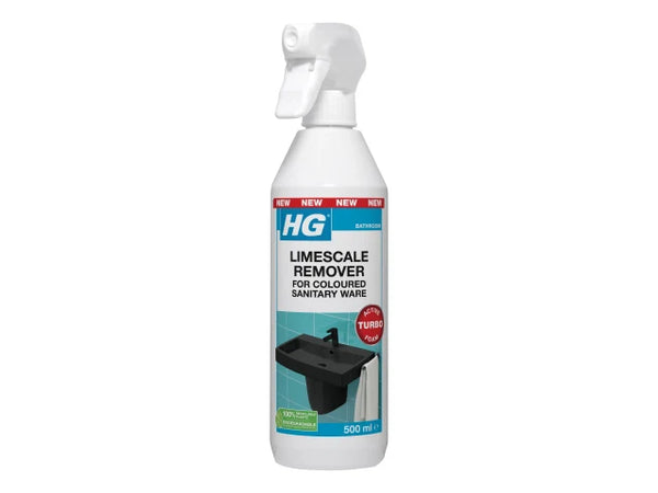 HG Limescale Remover for Coloured Sanitary Ware 500ml – – Now available at MTN Shop UK.