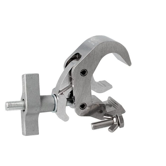 Doughty All Weather Slimline Quick Trigger Hook Clamp - Heavy-duty steel pipe clamp with adjustable bolts. - imagen 3