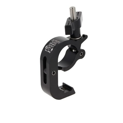 Doughty All Weather Trigger Clamp - Heavy-duty black aluminum clamp with adjustable screw.