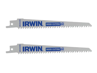 IRWIN® Sabre Saw Blade Wood/PVC Cutting 152mm Pack of 2 – – Now available at MTN Shop UK.