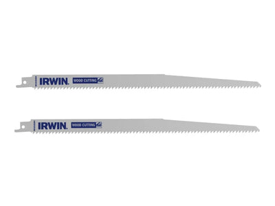 IRWIN® Sabre Saw Blade Coarse Wood Cutting 305mm Pack of 2 – – Now available at MTN Shop UK.