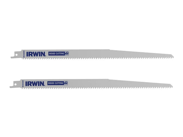 IRWIN® Sabre Saw Blade Coarse Wood Cutting 305mm Pack of 2 – – Now available at MTN Shop UK.