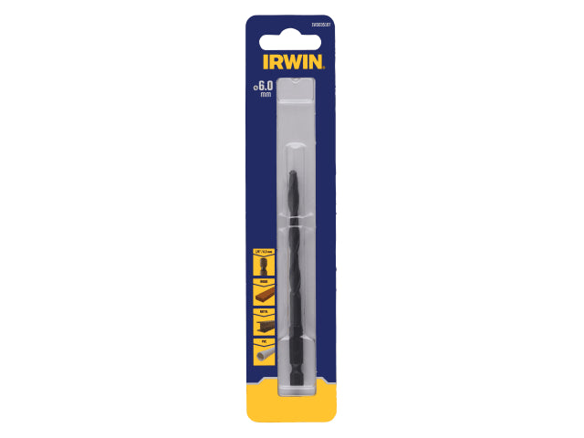 IRWIN® HSS Drill Bit Hex Shank Bit 6.0mm – – Now available at MTN Shop UK. - imagen 2