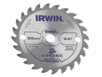 IRWIN® General Purpose Saw Blade 85 x 10mm x 24T ATB – – Now available at MTN Shop UK.