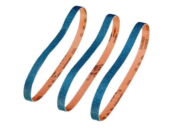 IRWIN® Powerfile Zirconium Sanding Belt 13 x 455mm 60G (Pack 3) – – Now available at MTN Shop UK.