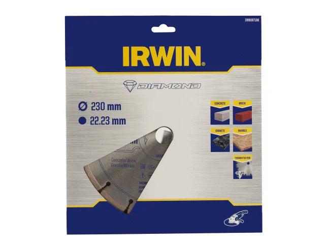 IRWIN® Segmented Diamond Blade 230 x 22.23mm – – Now available at MTN Shop UK. - imagen 2