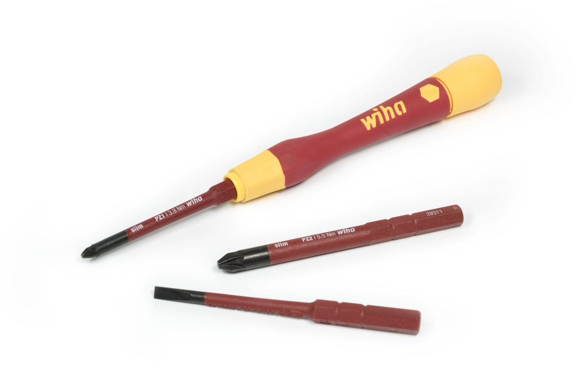 Wiha PicoFinish® slimVario® electric Fine Screwdriver Set, 4 Piece – – Now available at MTN Shop UK. - imagen 2