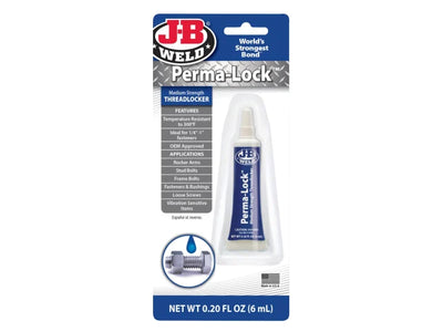 J-B Weld Perma-lock Blue Medium Strength Threadlocker 6ml – – Now available at MTN Shop UK.