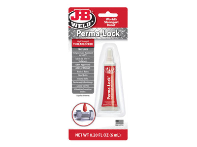 J-B Weld Perma-lock High High Strength Threadlocker 6ml – – Now available at MTN Shop UK.
