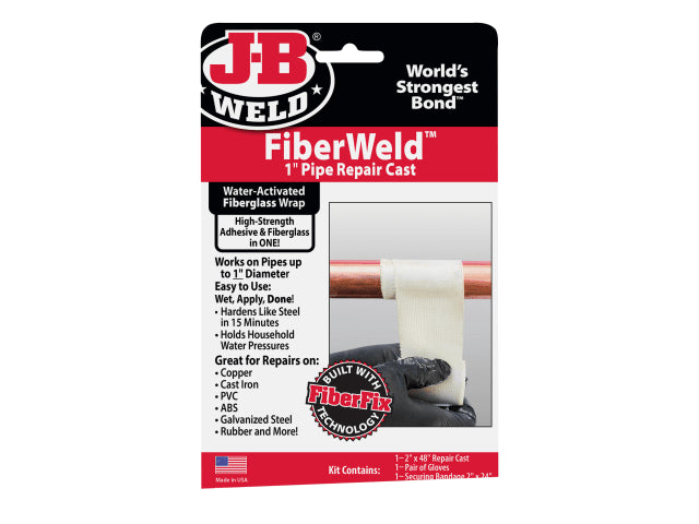 J-B Weld FiberWeld™ Pipe Repair Cast 28.4g – – Now available at MTN Shop UK. - imagen 2