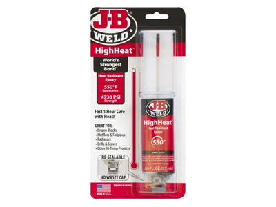 J-B Weld HighHeat™ Epoxy Syringe 25ml – – Now available at MTN Shop UK.