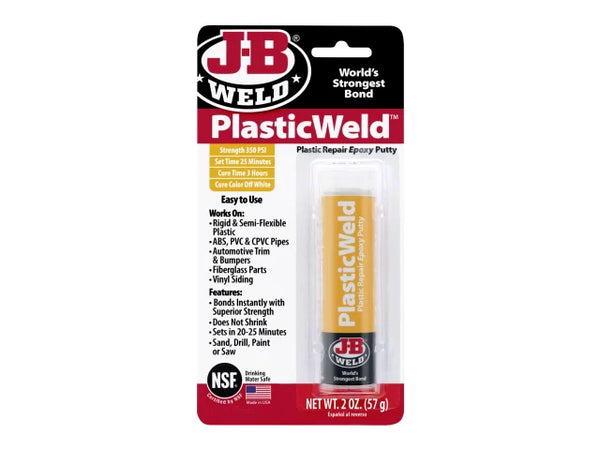J-B Weld PlasticWeld™ Epoxy Putty 57g – – Now available at MTN Shop UK.