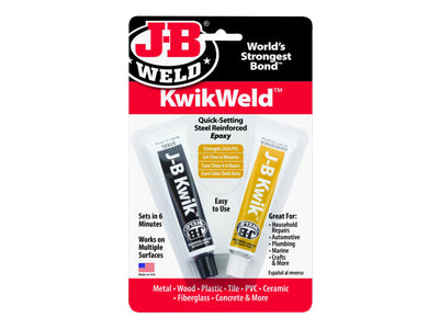 J-B Weld KwikWeld™ Epoxy Adhesive 2 x 30ml – – Now available at MTN Shop UK.