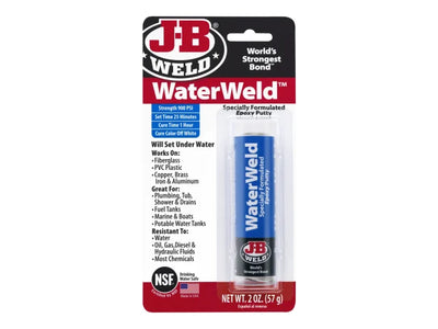J-B Weld WaterWeld™ Epoxy Putty 57g – – Now available at MTN Shop UK.