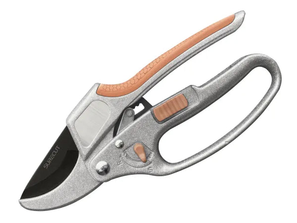 Kent & Stowe SureCut Hardwood Anvil Ratchet Secateurs – – Now available at MTN Shop UK.