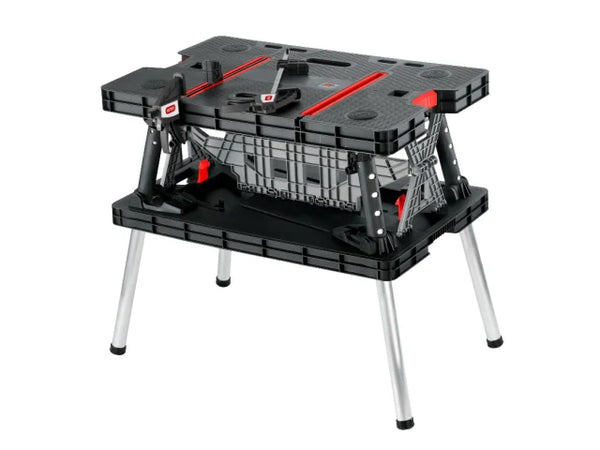 Keter Folding Work Table with Clamps – – Now available at MTN Shop UK.