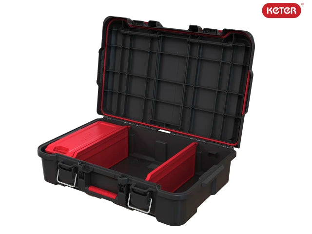 Keter Stack N Roll Power Tool Case – – Now available at MTN Shop UK. - imagen 2