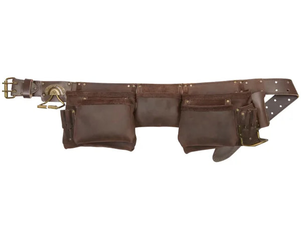 Kuny's 19427 Oiled Leather Construction Apron 12 Pocket – – Now available at MTN Shop UK.