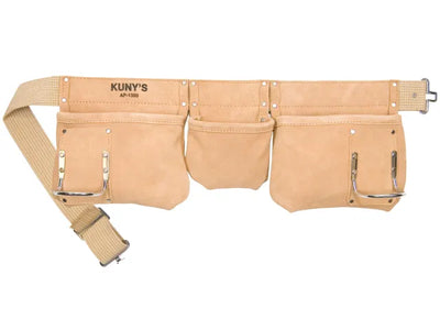 Kuny's AP-1300 Carpenter's Apron 5 Pocket Suede Leather – – Now available at MTN Shop UK.
