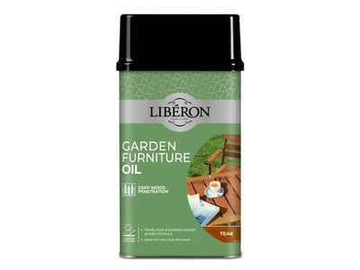 Liberon Garden Furniture Oil Teak 1 litre – – Now available at MTN Shop UK.