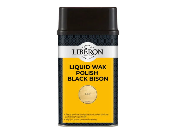 Liberon Liquid Wax Polish Black Bison Clear 500ml – – Now available at MTN Shop UK.