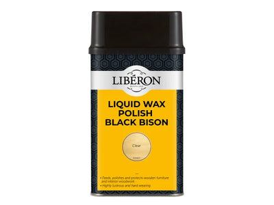 Liberon Liquid Wax Polish Black Bison Clear 500ml – – Now available at MTN Shop UK.