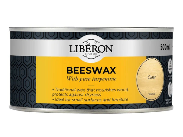 Liberon Beeswax Paste Clear 500ml – – Now available at MTN Shop UK.