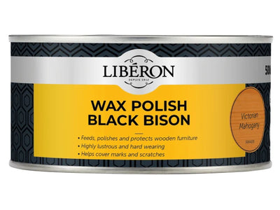 Liberon Black Bison Wax Paste Victorian Mahogany 500ml – – Now available at MTN Shop UK.
