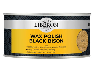 Liberon Black Bison Wax Paste Walnut 500ml – – Now available at MTN Shop UK.