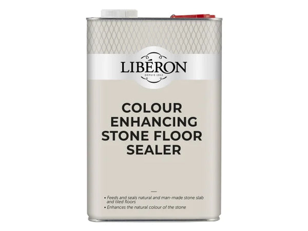 Liberon Colour Enhancer Stone Floor Sealer 5 litre – – Now available at MTN Shop UK.