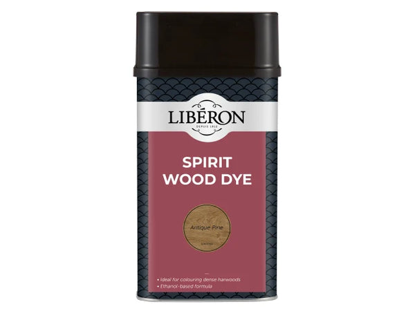 Liberon Spirit Wood Dye Antique Pine 1 litre – – Now available at MTN Shop UK.