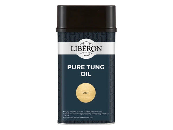 Liberon Pure Tung Oil 1 litre – – Now available at MTN Shop UK.