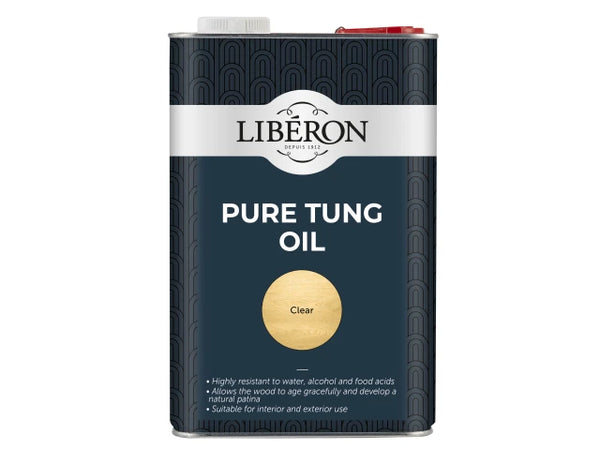 Liberon Pure Tung Oil 5 litre – – Now available at MTN Shop UK.