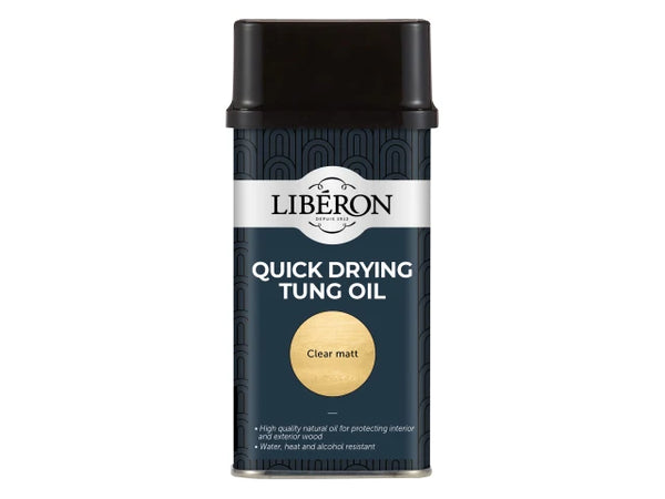 Liberon Quick Drying Tung Oil 250ml – – Now available at MTN Shop UK.