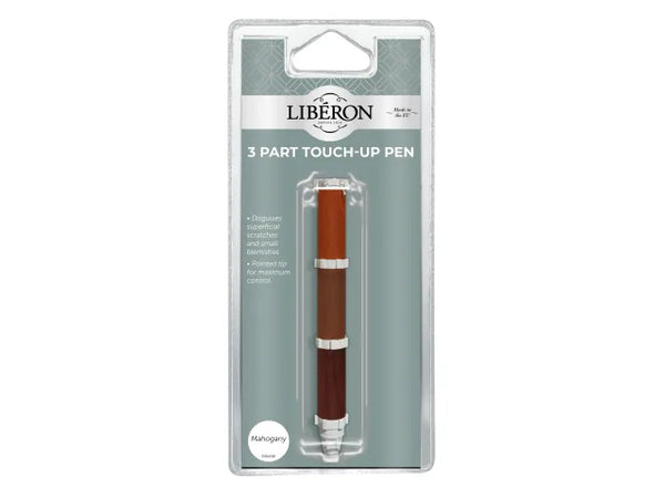 Liberon 3 Part Touch-Up Pen Mahogany – – Now available at MTN Shop UK.