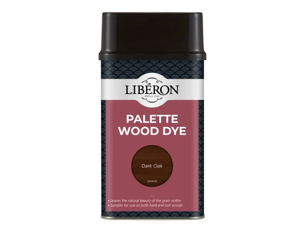 Liberon Palette Wood Dye Dark Oak 500ml – – Now available at MTN Shop UK.