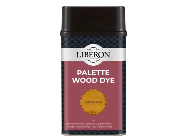 Liberon Palette Wood Dye Golden Pine 500ml – – Now available at MTN Shop UK.
