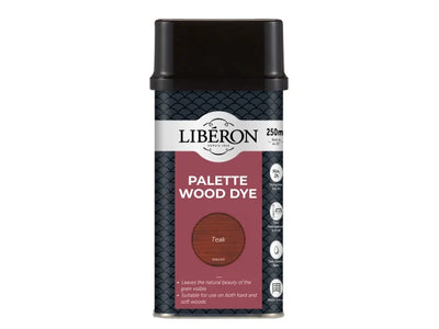 Liberon Palette Wood Dye Teak 250ml – – Now available at MTN Shop UK.