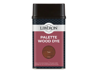 Liberon Palette Wood Dye Teak 500ml – – Now available at MTN Shop UK.