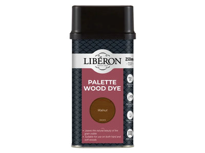 Liberon Palette Wood Dye Walnut 250ml – – Now available at MTN Shop UK.