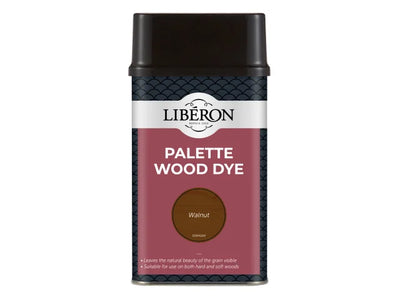 Liberon Palette Wood Dye Walnut 500ml – – Now available at MTN Shop UK.