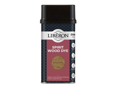 Liberon Spirit Wood Dye Antique Pine 250ml – – Now available at MTN Shop UK.