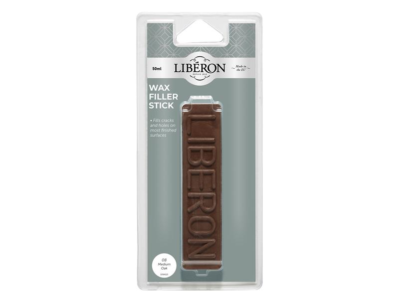 Liberon Wax Filler Stick 08 Medium Oak 50g - imagen 2