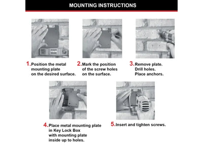 Master Lock 5415E Wall-Mounted Reinforced Key Lock Box Bagged – – Now available at MTN Shop UK.