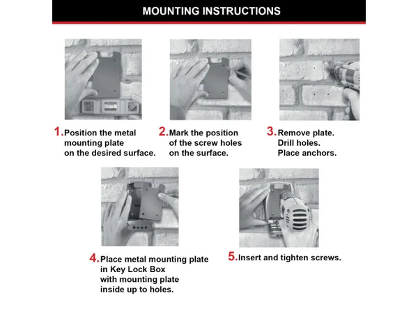 Master Lock 5415E Wall-Mounted Reinforced Key Lock Box Bagged – – Now available at MTN Shop UK.