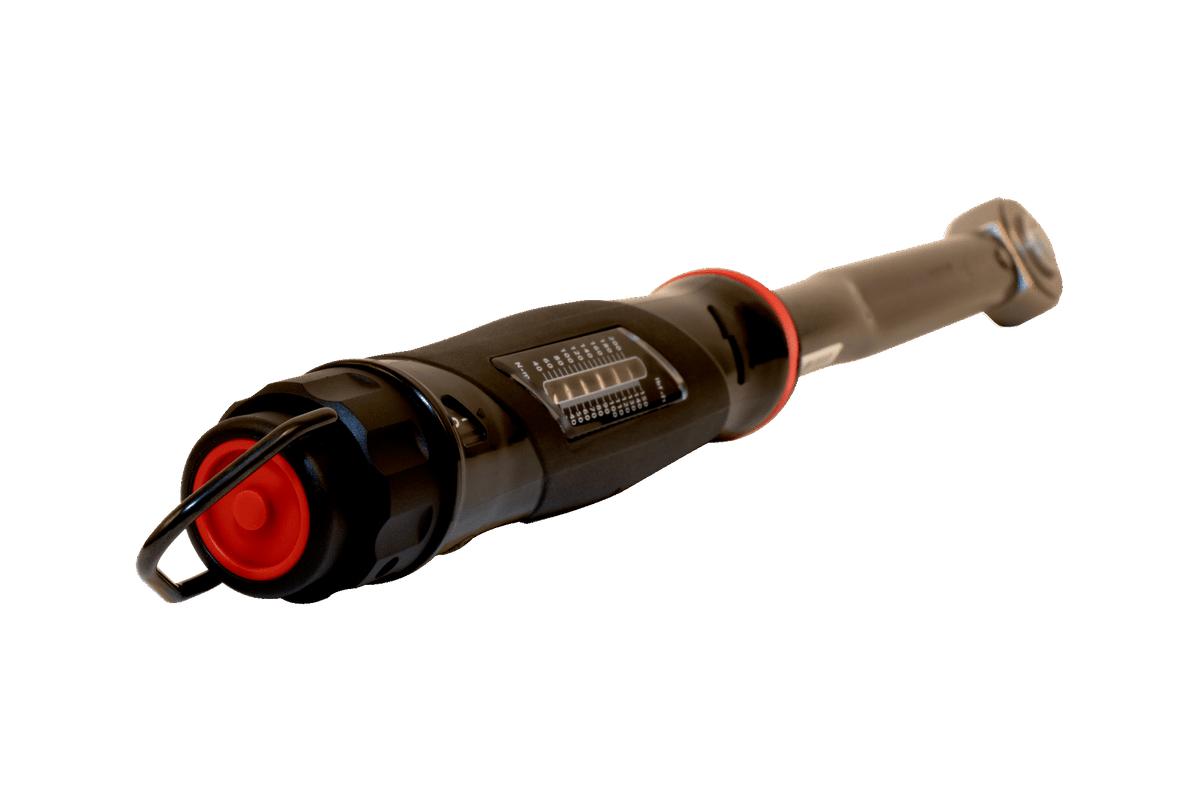 Close-up of the Norbar NorTorque 60 torque wrench handle showing the micrometer scale and locking mechanism. - imagen 2