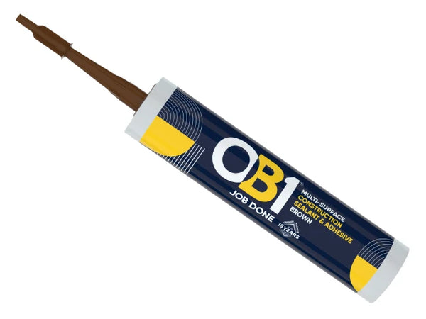 OB1® Hybrid Sealant & Adhesive Brown 290ml – – Now available at MTN Shop UK.