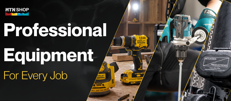 Tools, Height Safety, Rigging and more at MTN SHOP