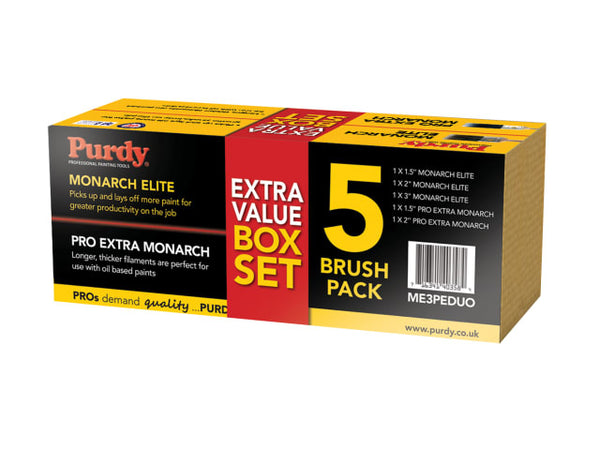 Purdy® Monarch™ Elite™ & Pro-Extra® Monarch™ Brush Set, 5 Piece – – Now available at MTN Shop UK.